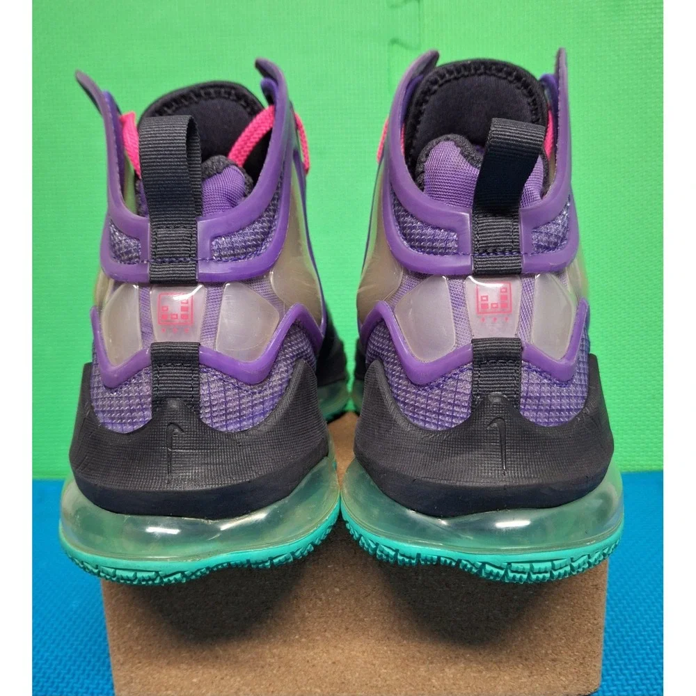 Nike Lebron 19 XIX Sneakers DJ Bron Wild Berry Shoes Us Size 10 Men's CZ0203-500